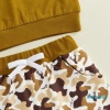 Bộ đồ bé trai Aqua Toddler mùa hè quần short in hình động vật tay ngắn mũ trùm đầu 2 mảnh giá ưu đãi 8