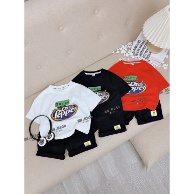 Bộ đồ bé trai M14 áo cotton mềm, quần kaki đẹp 8-26kg - Giá chỉ 139.000đ