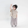 Bộ đồ bé trai Mùa hè Hàn Quốc Loose thoáng mát, giá ưu đãi 326.958 VND 2