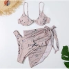 Bộ đồ bơi ba mảnh nữ họa tiết quyến rũ - Giá chỉ 155.248₫, thoải mái, tôn dáng 4