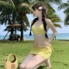 Bộ đồ bơi bikini 3 chi tiết hoa in nổi sexy gợi cảm KUNKUN BKN51 Giá ưu đãi 169k 6
