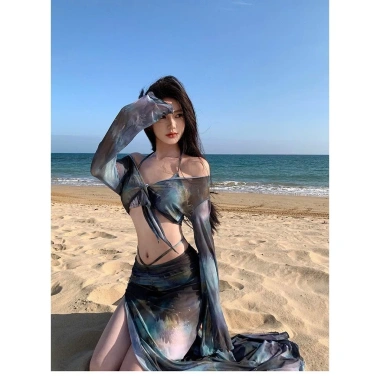 Bộ đồ bơi bikini 4 chi tiết KHOSI BKN56 kèm váy voan xẻ tà sexy hottrend 179.000₫ 3 Bộ đồ bơi bikini 4 chi tiết KHOSI BKN56 kèm váy voan xẻ tà sexy hottrend 179.000₫ 3