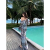 Bộ đồ bơi bikini 4 chi tiết KHOSI BKN56 kèm váy voan xẻ tà sexy hottrend 179.000₫ 6