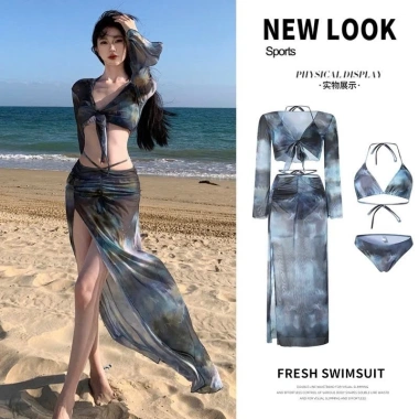 Bộ đồ bơi bikini 4 chi tiết KHOSI BKN56 kèm váy voan xẻ tà sexy hottrend 179.000₫ 9 Bộ đồ bơi bikini 4 chi tiết KHOSI BKN56 kèm váy voan xẻ tà sexy hottrend 179.000₫ 9