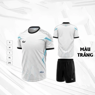 Bộ đồ bóng đá CV ZANE không logo, vải thoáng mát, thấm hút mồ hôi, giá 189.000đ 7