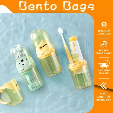 Bộ đồ cá nhân du lịch công sở đa năng - Hộp đựng bàn chải tiện lợi, giá chỉ 48.400đ