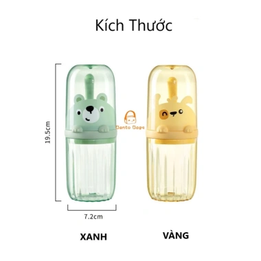 Bộ đồ cá nhân du lịch công sở đa năng - Hộp đựng bàn chải tiện lợi, giá chỉ 48.400đ