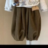 Bộ đồ chạy bộ lông cừu bé gái thu đông - Áo nỉ fleece dày dặn 2 mảnh thời trang 5