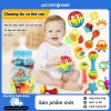 Bộ đồ chơi 9-11 món xúc xắc lục lạc đa màu, tiếng kêu, nhựa ABS cho bé sơ sinh giá 83.299 VND
