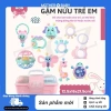 Bộ đồ chơi 9-11 món xúc xắc lục lạc đa màu, tiếng kêu, nhựa ABS cho bé sơ sinh giá 83.299 VND 2