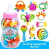 Bộ đồ chơi 9-11 món xúc xắc lục lạc đa màu, tiếng kêu, nhựa ABS cho bé sơ sinh giá 83.299 VND 4