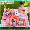 Bộ Đồ Chơi Baby Food Set 6 Món – Hamburger, Pudding, Mì Ramen, Bánh Plan – 24.500₫
