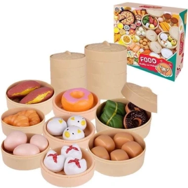 Bộ đồ chơi bánh bao nấu ăn 88 chi tiết - Giá ưu đãi 155.000đ 4