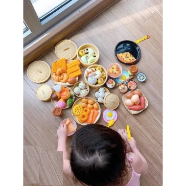 Bộ đồ chơi bánh bao nấu ăn 88 chi tiết - Giá ưu đãi 155.000đ 8