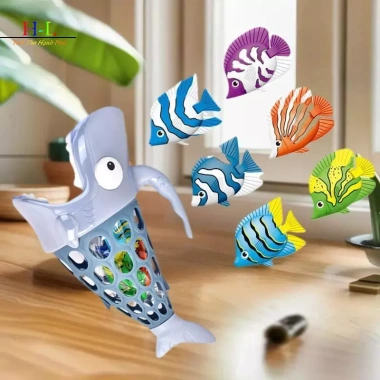 Bộ Đồ Chơi Cá Mập 6 Trong 1 Playset Tắm Bể Bơi Câu Cá Halloween Giáng Sinh Cho Bé
