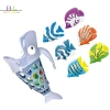 Bộ Đồ Chơi Cá Mập 6 Trong 1 Playset Tắm Bể Bơi Câu Cá Halloween Giáng Sinh Cho Bé 2
