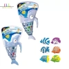 Bộ Đồ Chơi Cá Mập 6 Trong 1 Playset Tắm Bể Bơi Câu Cá Halloween Giáng Sinh Cho Bé 3
