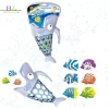 Bộ Đồ Chơi Cá Mập 6 Trong 1 Playset Tắm Bể Bơi Câu Cá Halloween Giáng Sinh Cho Bé 6