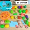 Bộ đồ chơi cắt hoa quả, rau củ cho bé 30 chi tiết nấu ăn, phát triển kỹ năng, giá ưu đãi 142.100 VND 3