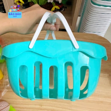 Bộ đồ chơi cắt hoa quả, rau củ cho bé 30 chi tiết nấu ăn, phát triển kỹ năng, giá ưu đãi 142.100 VND