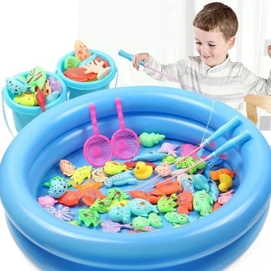 Bộ Đồ Chơi Câu Cá 42 Món cho Bé Trai Gái kèm Bể Phao và Bơm - Giá chỉ 39.000₫ 7 Bộ Đồ Chơi Câu Cá 42 Món cho Bé Trai Gái kèm Bể Phao và Bơm - Giá chỉ 39.000₫ 7