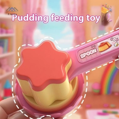 Bộ Đồ Chơi Dễ Thương Dâu Thạch Pudding - Bàn Trang Trí Ăn Thực Phẩm Cho Bé Gái - 48.500₫
