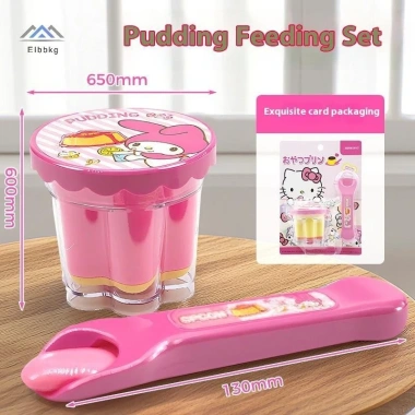 Bộ Đồ Chơi Dễ Thương Dâu Thạch Pudding - Bàn Trang Trí Ăn Thực Phẩm Cho Bé Gái - 48.500₫
