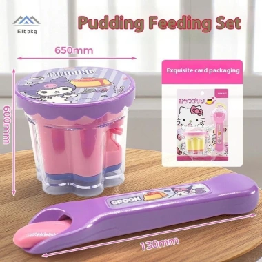 Bộ Đồ Chơi Dễ Thương Dâu Thạch Pudding - Bàn Trang Trí Ăn Thực Phẩm Cho Bé Gái - 48.500₫
