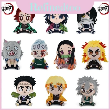 Bộ Đồ Chơi Demon Slayer Sang Trọng Giyuu Nezuko Tanjiro Inosuke Zenitsu Giá ưu đãi 397k