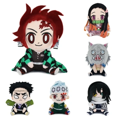 Bộ Đồ Chơi Demon Slayer Sang Trọng Giyuu Nezuko Tanjiro Inosuke Zenitsu Giá ưu đãi 397k 3 Bộ Đồ Chơi Demon Slayer Sang Trọng Giyuu Nezuko Tanjiro Inosuke Zenitsu Giá ưu đãi 397k 3