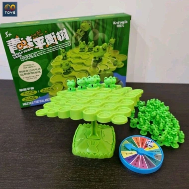 Bộ đồ chơi ếch cân bằng cho bé giá ưu đãi 50.000đ phát triển vận động và tư duy