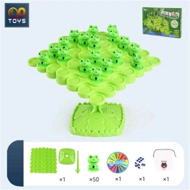 Bộ đồ chơi ếch cân bằng cho bé giá ưu đãi 50.000đ phát triển vận động và tư duy