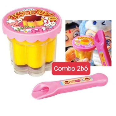Bộ Đồ Chơi Kem Dâu Tây Pudding Thạch Cho Ăn Dành Cho Trẻ Em - Giá 21.000đ