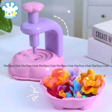 Bộ Đồ Chơi Làm Hoa - Máy Cầm Tay Tạo Hoa Sáng Tạo, Phát Triển Tư Duy Bé, Giá 280k 6 Bộ Đồ Chơi Làm Hoa - Máy Cầm Tay Tạo Hoa Sáng Tạo, Phát Triển Tư Duy Bé, Giá 280k 6