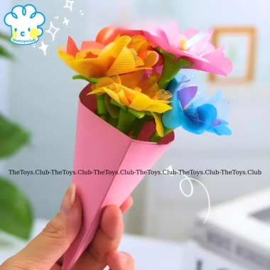 Bộ Đồ Chơi Làm Hoa - Máy Cầm Tay Tạo Hoa Sáng Tạo, Phát Triển Tư Duy Bé, Giá 280k 8 Bộ Đồ Chơi Làm Hoa - Máy Cầm Tay Tạo Hoa Sáng Tạo, Phát Triển Tư Duy Bé, Giá 280k 8