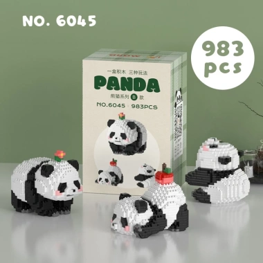 Bộ Đồ Chơi Lắp Ráp Gấu Trúc Dễ Thương - Giá Ưu Đãi 258.743₫, Phát Triển Tư Duy 6