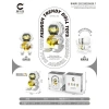Bộ Đồ Chơi Lắp Ráp Phi Hành Gia Đầu Độc Đáo Thú Vị Phát Triển Tư Duy Giá Ưu Đãi 152.054 VND 3