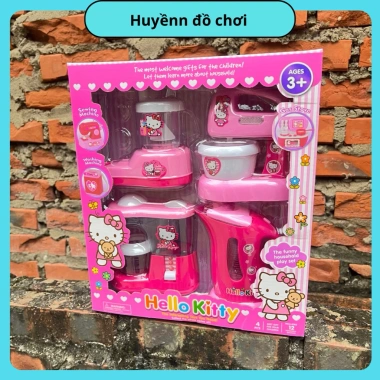 Bộ Đồ Chơi Nấu Ăn 4 Món Đồ Chơi Nhà Bếp Hồng - Pin Nhiều Chi Tiết, Giá Ưu Đãi 185k