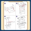 Bộ Đồ Chơi Nấu Ăn 48 Món Cao Cấp - Nhà Bếp Trẻ Em Giáo Dục Sáng Tạo 2-8 Tuổi 9