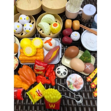 Bộ đồ chơi nấu ăn bánh bao 88 chi tiết giá ưu đãi 145k cho bé yêu
