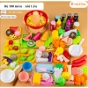 Bộ Đồ Chơi Nấu Ăn Bé Gái Mô Phỏng Nồi Lẩu 3 Món 35/73/100 - Giá Ưu Đãi 49k 4