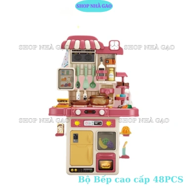 Bộ đồ chơi nấu ăn bé gái - Nhà bếp cỡ lớn, hiệu ứng sinh động, chỉ 115.000₫ 9