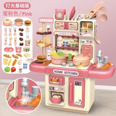 Bộ đồ chơi nấu ăn bé gái - Nhà bếp cỡ lớn, hiệu ứng sinh động, chỉ 115.000₫ 10