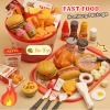 Bộ Đồ Chơi Nấu Ăn Fast Food Gà Rán Pizza cho Bé - Đầu Bếp Bee Toys Giá 130.000₫ 2