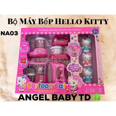Bộ Đồ Chơi Nấu Ăn HELLO KITTY Đèn Nhạc - Giá Ưu Đãi 199.000₫