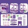 Bộ đồ chơi nấu ăn Kuromi 23 chi tiết + quầy tráng miệng 26 chi tiết – Đồ chơi bếp đáng yêu cho bé, giảm giá 120k 4