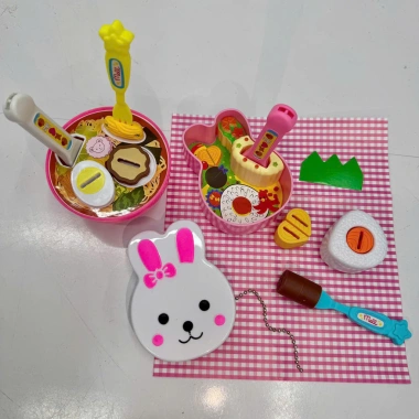 Bộ Đồ Chơi Nấu Ăn Pudding & Mì Ramen cho Bé - Làm Kem, Jelly, Bánh Tráng, chỉ 68k
