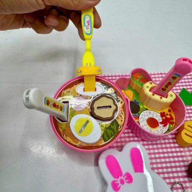 Bộ Đồ Chơi Nấu Ăn Pudding & Mì Ramen cho Bé - Làm Kem, Jelly, Bánh Tráng, chỉ 68k