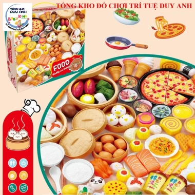 Bộ Đồ Chơi Nấu Ăn Tây Giá Sỉ 139k - Khám Phá Ẩm Thực cho Trẻ, Giá Gốc 180.700đ