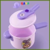 Bộ đồ chơi nấu ăn Thỏ Khủng long size lớn 20 chi tiết nhựa đẹp - Đồ bếp cho bé 3